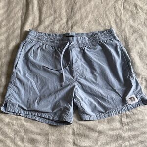 Vans Men's Athletic Blue Gray Shorts